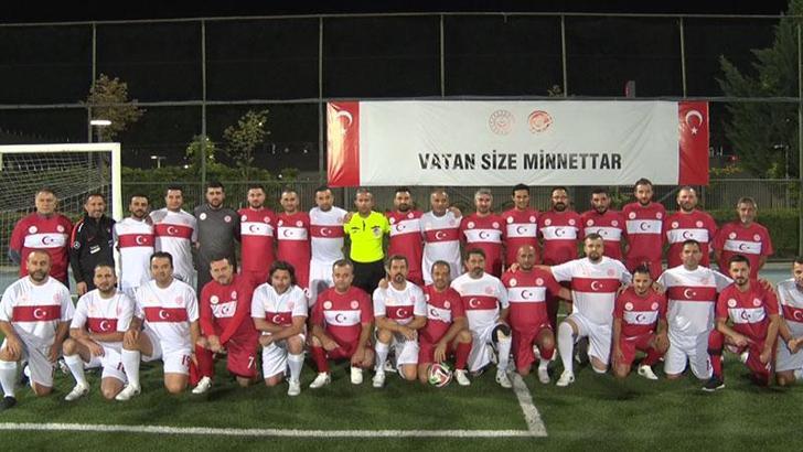 Bakanlıklardan Gaziler Günü’ne özel futbol müsabakası