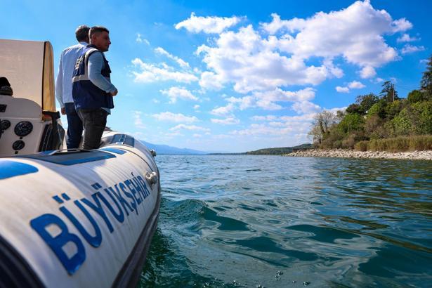 Sapanca Gölü havzasında kaçak su kullanımına karşı denetim
