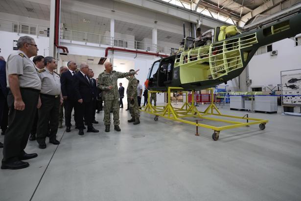 Bakan Güler'den 5'inci Ana Bakım Fabrika Müdürlüğü'ne ziyaret