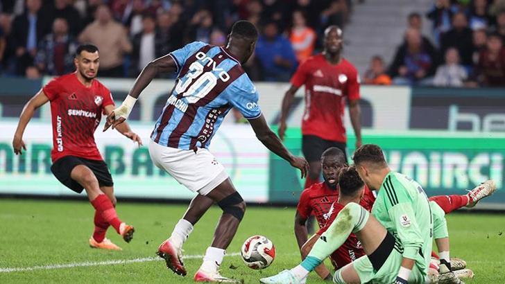 Trabzonspor - Gaziantep FK: 1-1