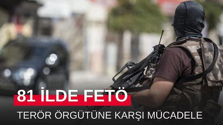 Son 1 haftada FETÖ operasyonlarında yakalanan 97 şüpheliden 16'sı tutuklandı