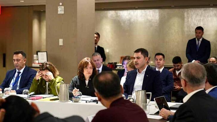 Bakan Kurum, Avustralyalı mevkidaşı Bowen ve Azerbaycan Özel Temsilcisi Babayev ile görüştü