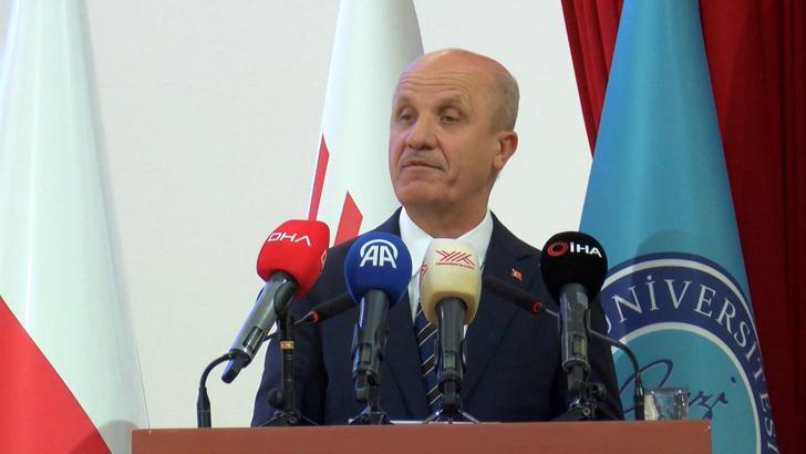 YÖK Başkanı Özvar: İsrail'in katliamları üniversitelerimizde gündem maddesi olacak