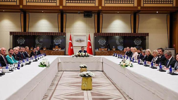 Cevdet Yılmaz, AB ülkelerinin büyükelçileriyle bir araya geldi