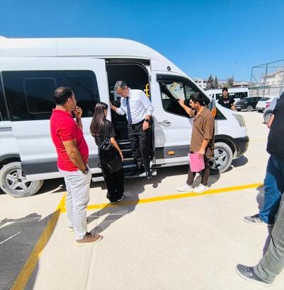 Antakya’da taşımalı eğitim servislerine sıkı denetim