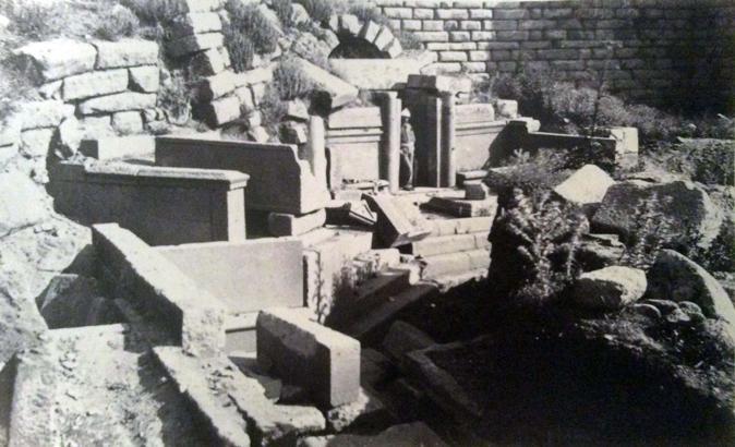 Assos Antik Kenti'ndeki anıt mezar restore edilecek