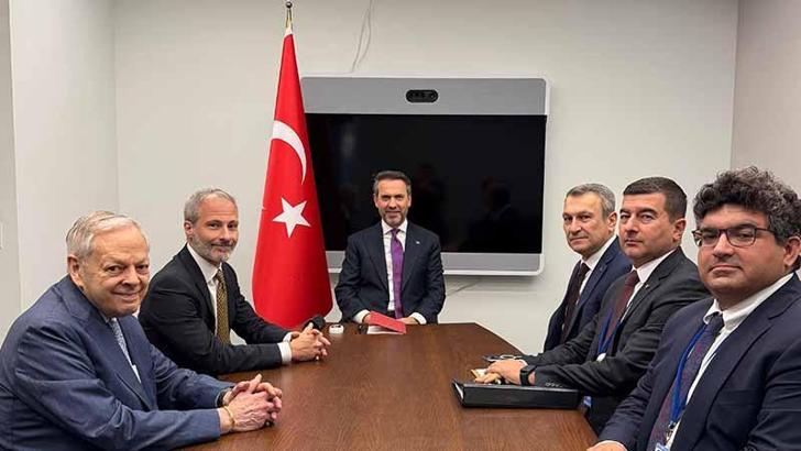 Bakan Bayraktar'dan New York'ta 'enerji' alanında görüşmeler