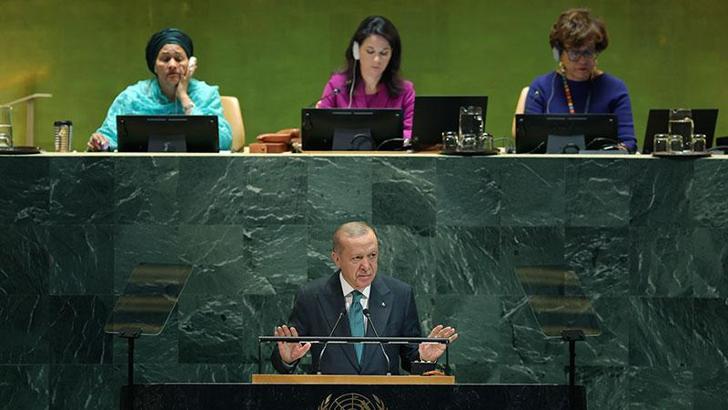 Cumhurbaşkanı Erdoğan: Gazze’de yaşanan barbarlığa karşı sesini yükseltmeyen herkes bu vahşetin sorumluluğuna ortaktır