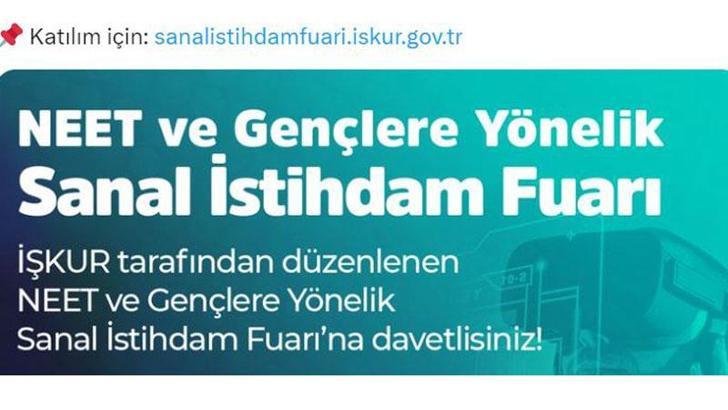 Bakanlıktan sanal istihdam fuarı