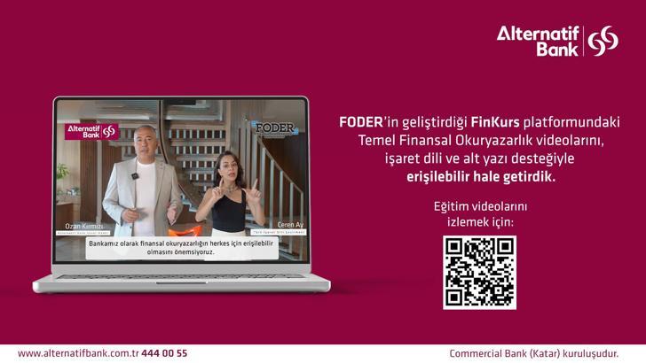 Alternatif Bank ve FODER’den işitme engellilere yönelik iş birliği