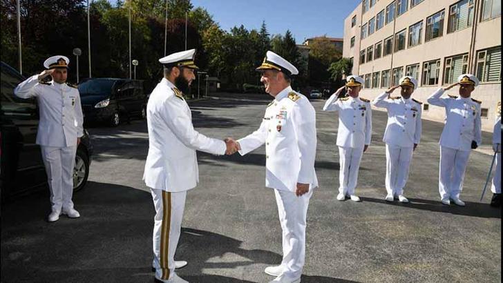 Deniz Kuvvetleri Komutanı Tatlıoğlu, Suriyeli mevkidaşı Alsaud ile görüştü