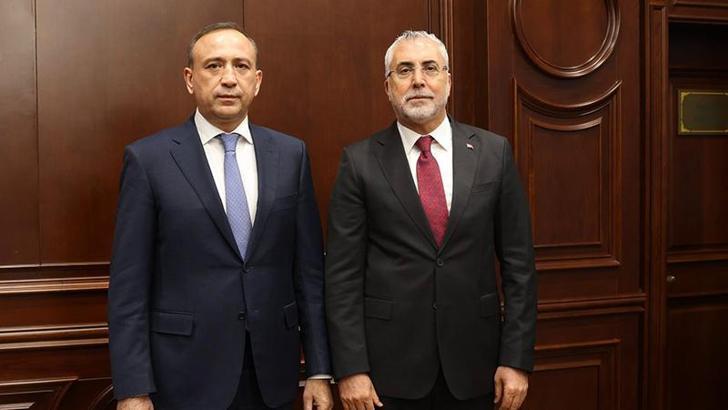 Bakan Işıkhan’ın Tacikistan’da ikinci gün temasları