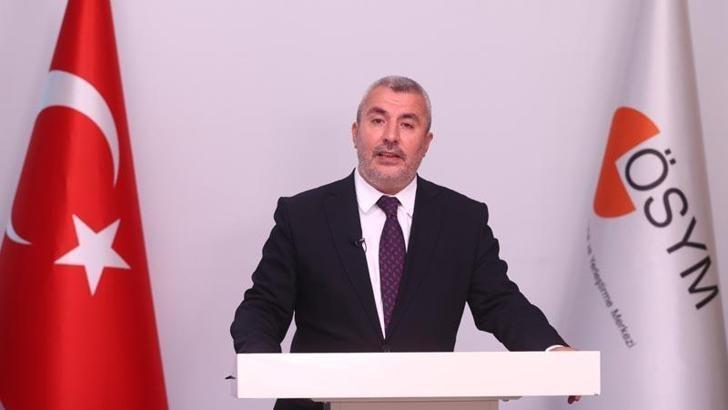 ÖSYM Başkanı Ersoy: YKS ek yerleştirme işlemleri 25-30 Eylül'de yapılacak