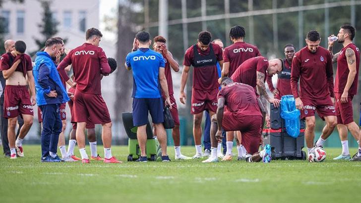 Trabzonspor’da Fatih Karagümrük maçı hazırlıkları sürüyor