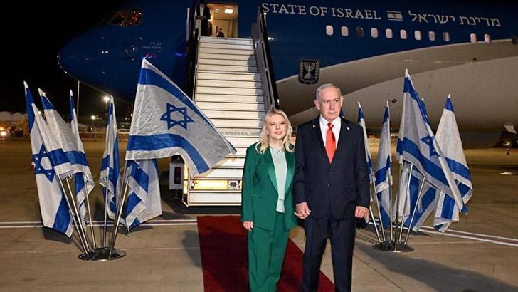 Netanyahu’nun uçağı UCM kararı nedeniyle ABD için farklı rota kullandı