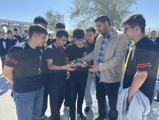 Harita Tapu Kadastro alanı öğrencilerine dron teknolojileri ve CBS eğitimi