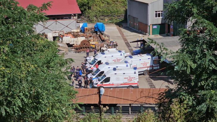 Zonguldak'ta maden ocağında göçük; 2 işçi mahsur