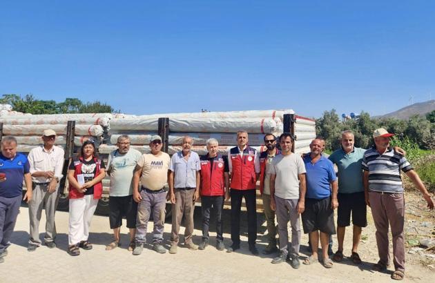 Hatay’da, seralara can suyu