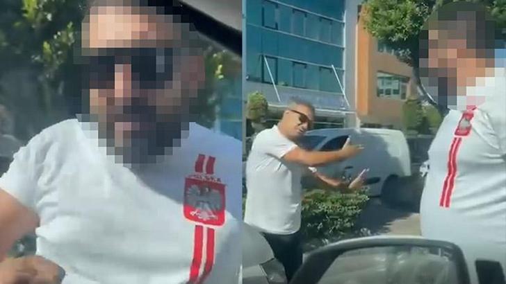 Tartıştığı sürücünün önünü kesip aracının camını yumruklayan şüpheli serbest