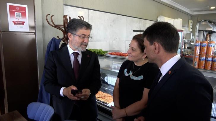 İstanbul - Bakan Yumaklı, Şile'de 'Karekod Uygulaması' denetimine katıldı