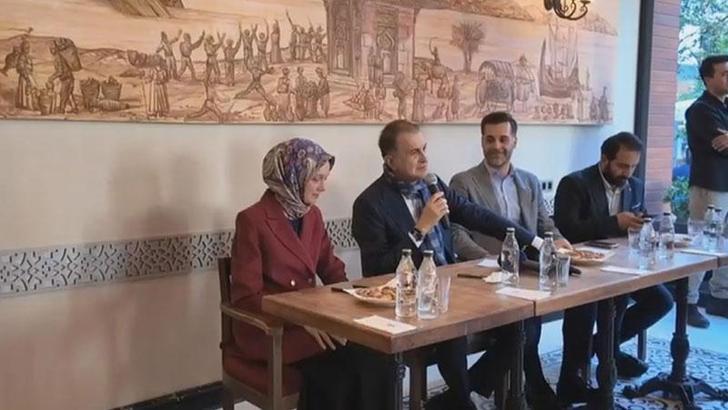 AK Parti Sözcüsü Ömer Çelik, Üsküdar’da 'Türkiye Yüzyılı Buluşmaları' programına katıldı.