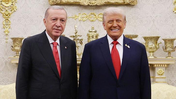Cumhurbaşkanı Erdoğan-Trump görüşmesi sona erdi
