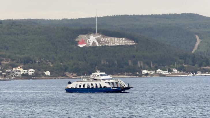 Gökçeada feribot seferleri iptal edildi