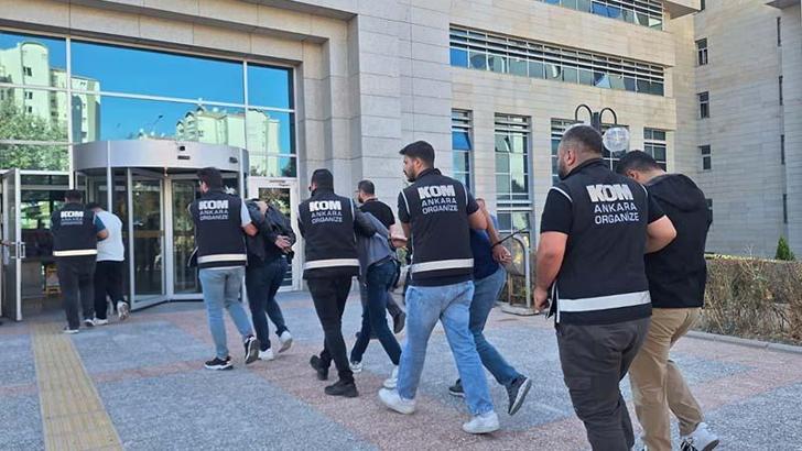 Ankara'da suç örgütü soruşturmasında 5 tutuklama