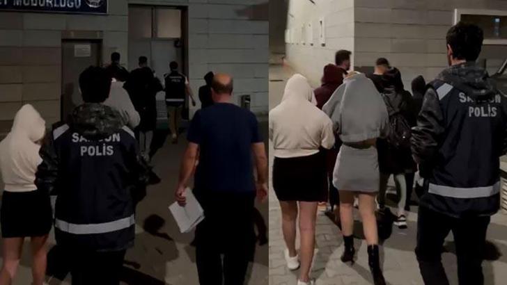 Samsun'da fuhuş operasyonu; 2 gözaltı