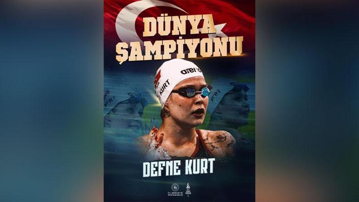 Defne Kurt 4'üncü altın madalyasını kazandı