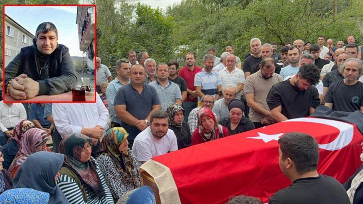 Zonguldak'ta göçükte ölen madenci toprağa verildi