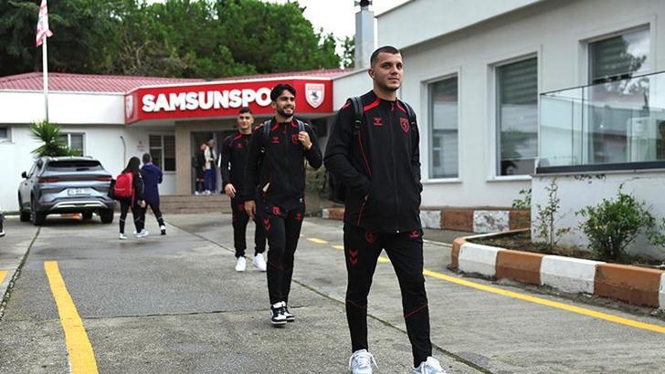 Samsunspor, Gaziantep FK deplasmanı için yola çıktı