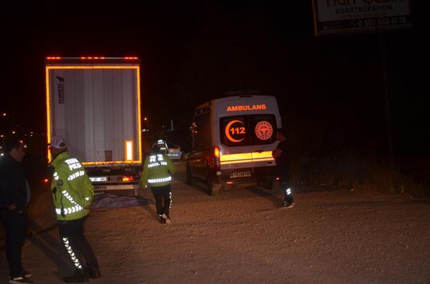 TIR’ın çarptığı yaya öldü