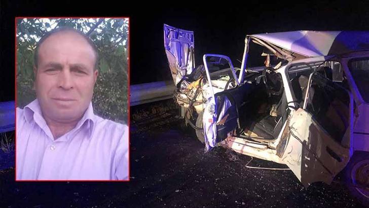 Amasya'da TIR ile otomobil çarpıştı: 1 ölü