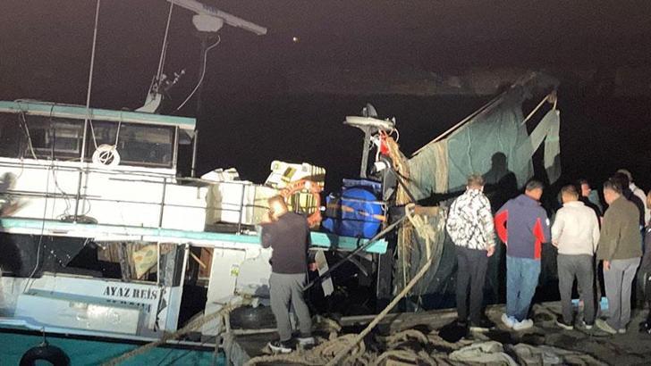 Samsun’da balıkçı teknesinde patlama: 4 yaralı
