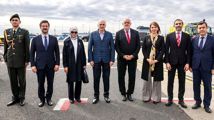 TBMM Başkanı Kurtulmuş, Macaristan'da