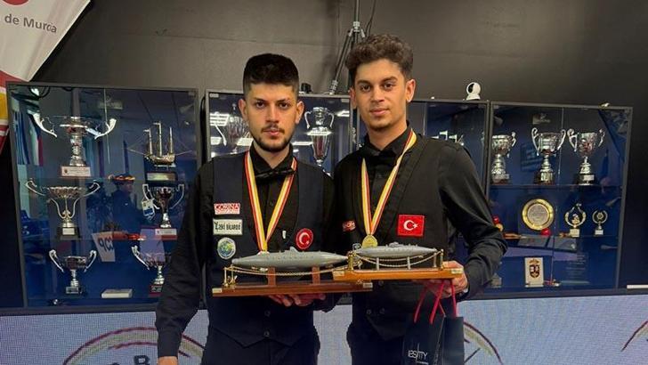 Milli sporculardan Dünya Şampiyonası’nda çifte madalya