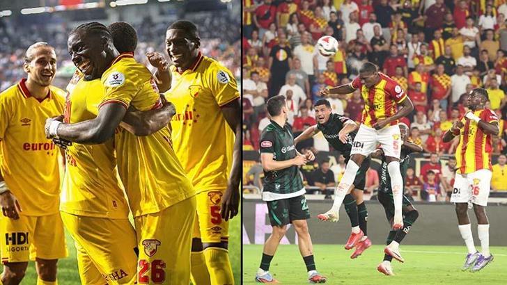 Göztepe savunması parladı