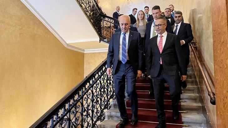 TBMM Başkanı Kurtulmuş, Budapeşte Yunus Emre Enstitüsü'nü ziyaret etti