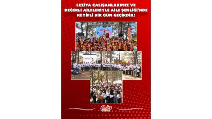 Lezita çalışanları 'Aile Şenliği'nde buluştu
