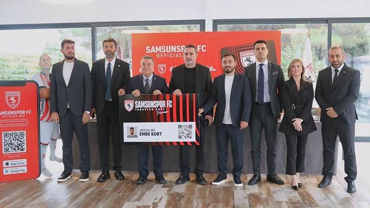 Samsunspor, yapay zeka ile görselleştirme yapabilen mobil uygulamasını tanıttı