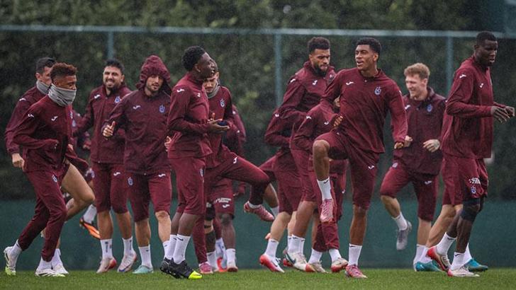 Trabzonspor’da Kayserispor maçı hazırlıkları devam ediyor
