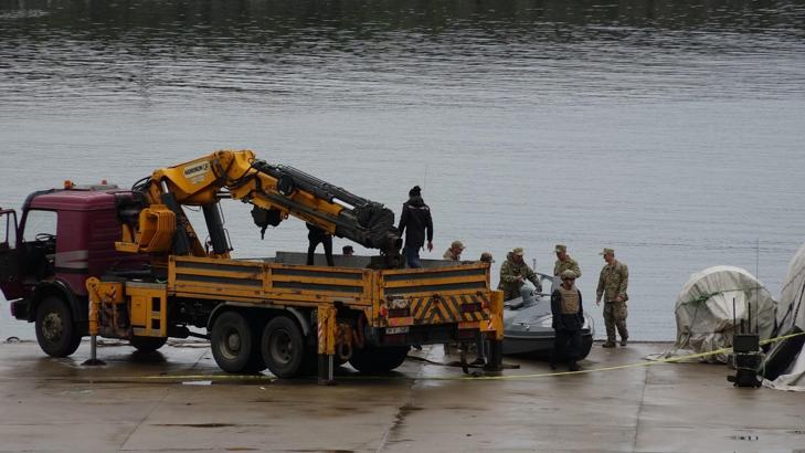 Balıkçıların bulduğu insansız deniz aracı imha edildi (2)