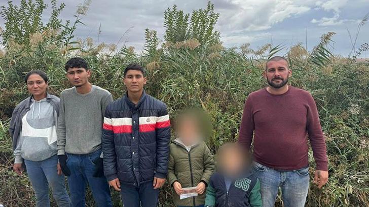 Edirne'de 6 kaçak göçmen yakalandı