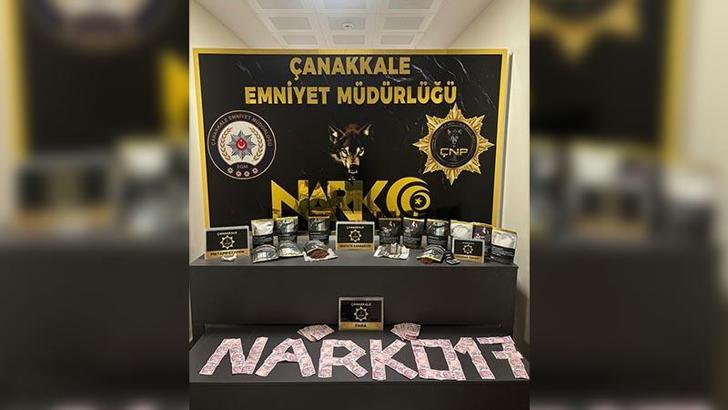 Çanakkale'de uyuşturucu operasyonu: 2 tutuklama
