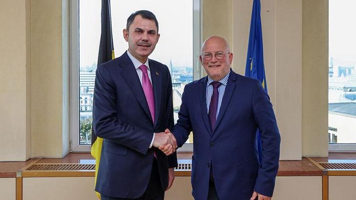 Bakan Kurum, Brüksel’de ‘Türkiye-AB Yüksek Düzeyli İklim Diyaloğu 3’üncü Toplantısı’na katıldı