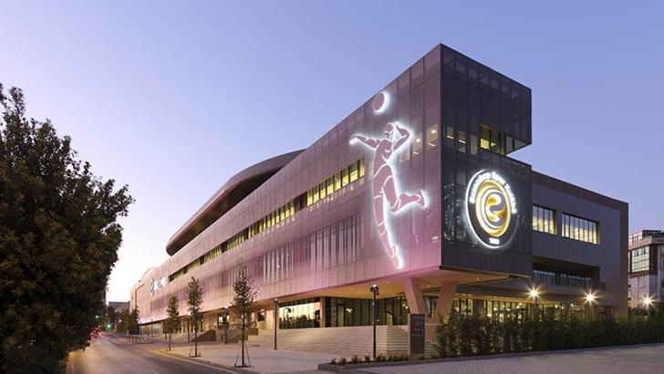 Eczacıbaşı Spor Kulübü yeni salonunu törenle açtı