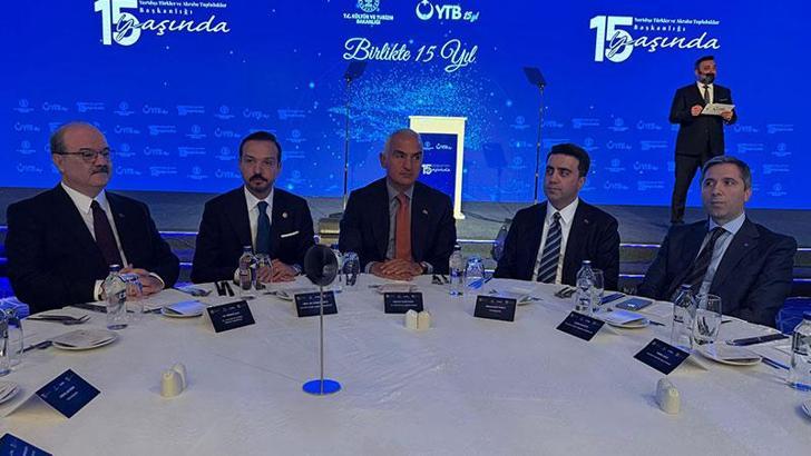 Bakan Ersoy: Avrupa ülkeleri başta olmak üzere 7 milyon Türk diasporası var