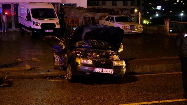 Samsun’da cip ile otomobil çarpıştı; 2 ölü, 2 yaralı