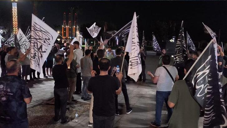 Mersin’de İsrail protestosu